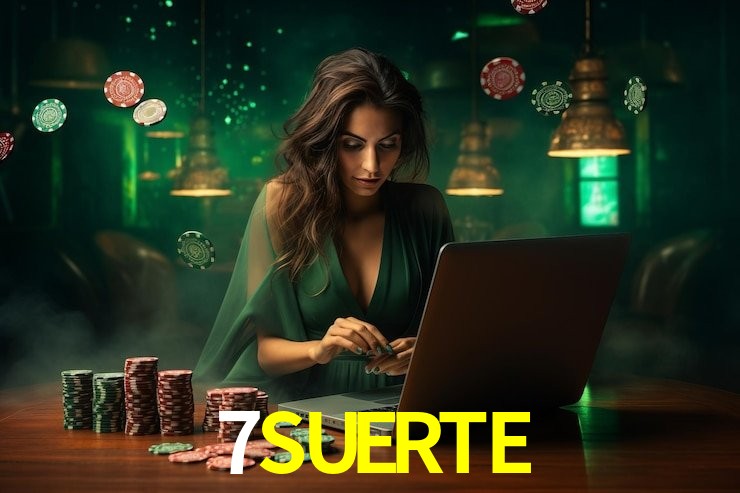 Interfaz de la app móvil 7SUERTE en un smartphone moderno
